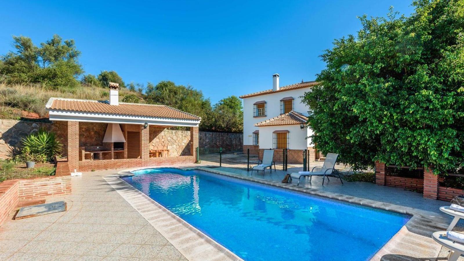 Villa El Terral Riogordo By Ruralidays Dış mekan fotoğraf